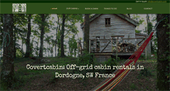 Desktop Screenshot of covertcabin.com
